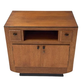 Art Deco Amsterdamse School Cabinet with Drawers by Piet Kramer, 1930s